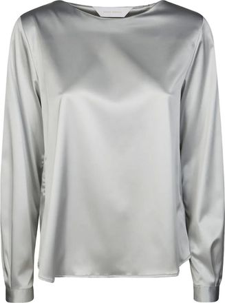 Robert Friedman satin top - Grey