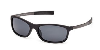 Timberland TB00062-H Polarized 02D Mens Sunglasses Black Size 60