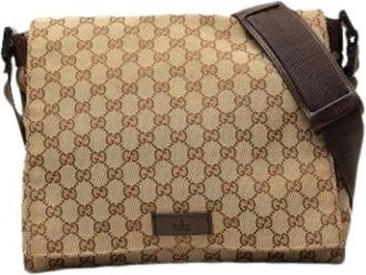 Gucci Borsa a tracolla in tela Pre-owned - - Pre-owned - Donna - Beige - ONE SIZE