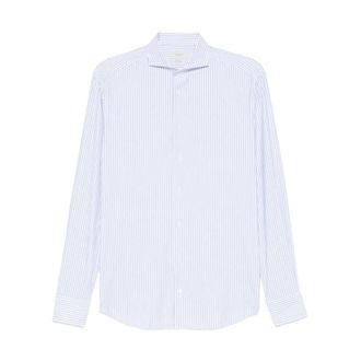 Traiano Casual Shirts - Heren - Zakelijke Overhemden - Blauw - S - Overhemden