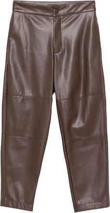 Twin-Set Pantaloni a inserti - Marrone