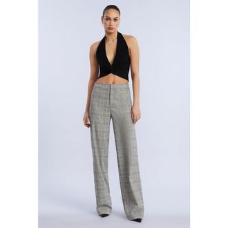 BCBGeneration Halter Sweater Top in Black at Nordstrom, Size X-Large