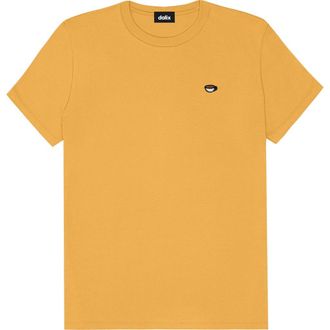 Dalix Womens Lil Coffee Jersey Tee in Mustard at Nordstrom, Size Large