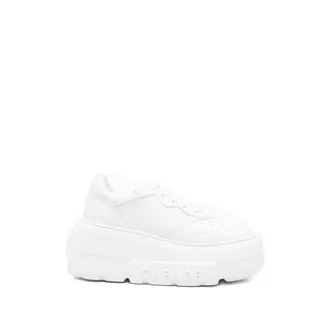 Casadei Sneakers, female, White, Size: 8 1/2 US Platform Sneakers