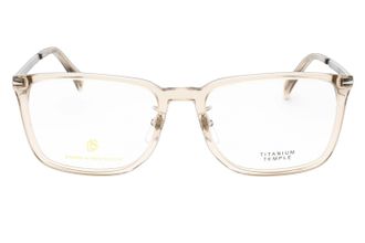 David Beckham Rectangular Metal-Bridge Eyeglasses - Gold