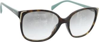 Prada Pre-owned Vintage Zonnebril - Dames - Vintage Accessoires - Groen - ONE Size - Vintage