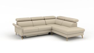 Schubiger M&ouml;bel Ecksofa Mars mit Schlaffunktion