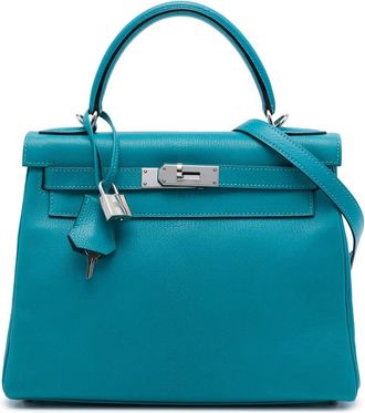 Herm&egrave;s Pre-owned Hermes Chevre Mysore Kelly II Retourne 28 Ladies WYU9YLW1VM0IGAOC