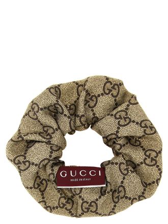 Gucci GG Monogram Silk Hair Band - Beige