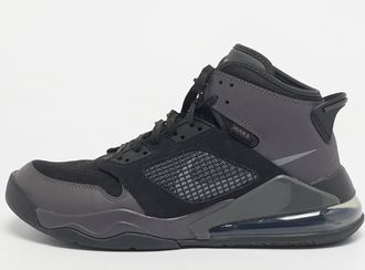 Air Jordan s Two Tone Coated Canvas And Leather Jordan Son Of Mars High Top Sneakers