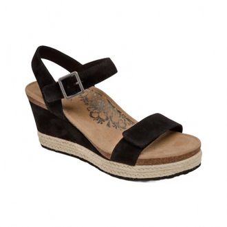 Aetrex Womens Sydney Sandal In Black