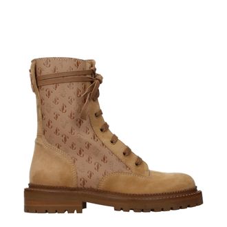 Jimmy Choo London Brown Leather Ankle Womens Boots