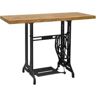 vidaXL Mesa Consola De M&aacute;quina De Coser 110x40x75 Cm Vidaxl
