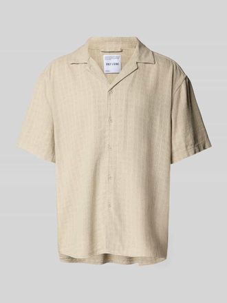 Only & Sons Freizeithemd aus Viskose-Mix mit Leinen-Anteil Modell LATHAM in Beige, Gr&ouml;&szlig;e XXL