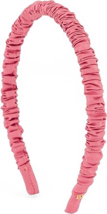 Alexandre de Paris Sourire dEte Silk Headband in Melon at Nordstrom