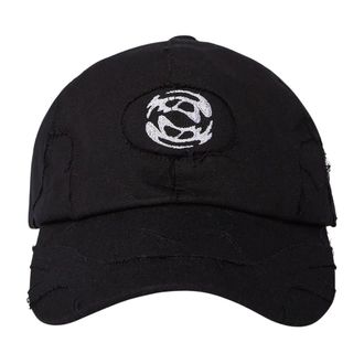 Rombaut Cotton Twill Logo Baseball Cap - unisex - ROMBAUT - Hats & Caps - Black - ONE SIZE - Accessories