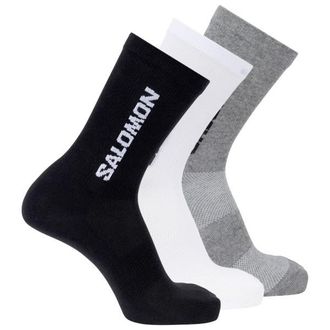 Salomon Everyday Lite Crew 3-Pack Multifunktionssocken - Unisex | schwarz