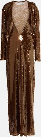 CHRISTOPHER ESBER Triquetra sequined gown