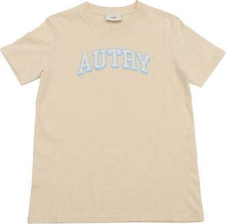 Autry Maglietta Autry Main Bambini Cotone Crema