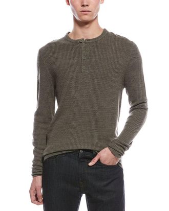 Weatherproof Vintage Weatherproof Vintage Vertical Stitch Henley Shirt