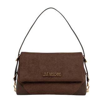 Love Moschino Dames, Tassen, Bruin, Maat: ONE Size Su&egrave;de