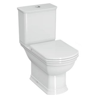 Vitra Wc De Pie Sin Reborde Valarte + Asiento Blanco