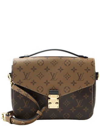 Louis Vuitton Reverse Monogram Pochette Metis Shoulder Bag (Authentic Pre- Loved)