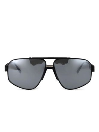 Philipp Plein Eyewear SPP106M541X MATTE BLACK - men - Titanium - One Size