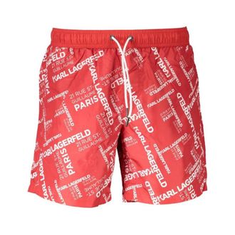 Karl Lagerfeld Hombre, Trajes de ba&ntilde;o, Rojo, Talla: S