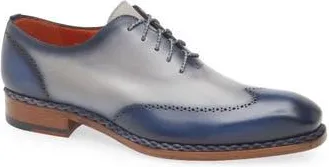 Mezlan Almagro Brogue Oxford in Navy/Pearl Grey at Nordstrom Rack, Size 11.5