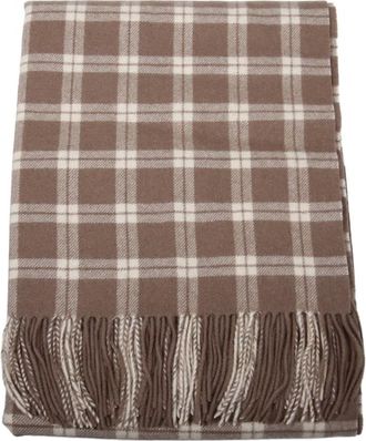 By Malene Birger Aurora Sjaal - Dames - Accessoires - Bruin - Maat: ONE Size Wol