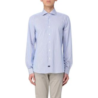 Fay Casual overhemd - Heren - Casual Overhemden - Blauw - S - Overhemden