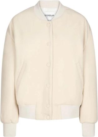 Dondup Bomberjacks - Dames - Bomber jackets - Beige - S - Wol - Jassen