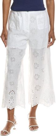 Johnny Was Delores Wide Leg Linen Pant