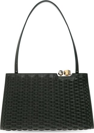 Jacquemus Salon Shoulder Bag - Dames - Schoudertassen - Groen - ONE Size - Katoen - Tassen