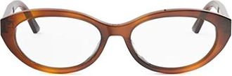 Dior Rode Bloemenjurk - unisex - Brillen - Bruin - 53 MM - Accessoires
