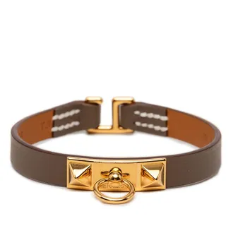 Herm&egrave;s Pre-owned Hermes Swift Rivale Mini Bracelet T3 Ladies 3N56K8JW5DH6Q1TH