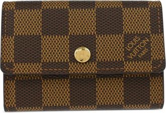 Louis Vuitton Portafoglio Damier Ebène 2005 - Marrone
