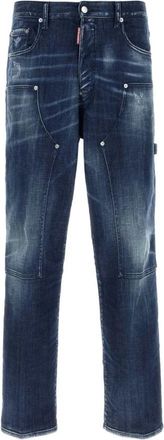Dsquared2 Loose Carpenter Jeans - Heren - Slim Fit Jeans - Blauw - M - Katoen - Jeans