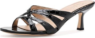 Naturalizer 27 Edit Tuesday Womens Sandals Black Leather : 8.5 M (B)