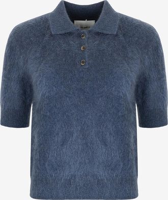 Lisa Yang Flausschiges Strickpolohemd aus Kaschmir Carolyn