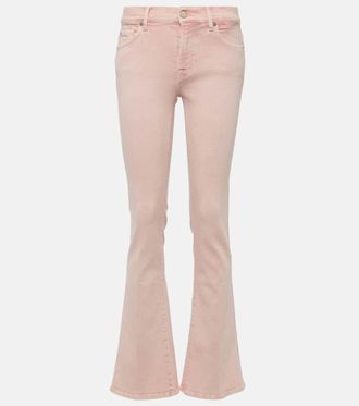 7 For All Mankind Mid-rise bootcut jeans