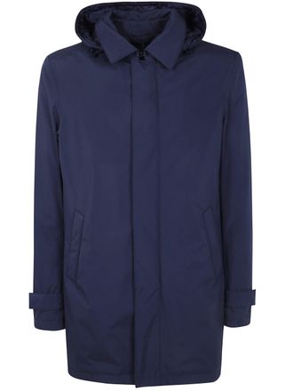 Herno Jacket Medium Sport Pi001242u.12840 9201 Blue Navy