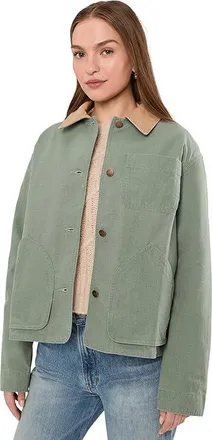 L.L.Bean Lightweight Field Jacket Womens Jacket Faded Sage : MD, Cotton