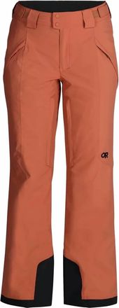 Outdoor Research Womens Snowcrew Insulated Pants In Cinnamon