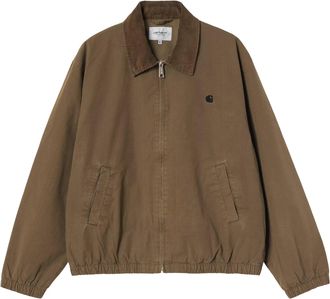 Carhartt Work in Progress Madison Ripstop Jacket with Zip-Up Front and Corduroy Collar