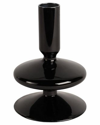 Sagebrook Home 5In Vintage Glass Taper Candle Holder