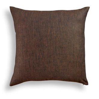 Solino Home Linen Pillow Cover - Montauk in Chambray Brown at Nordstrom, Size Large
