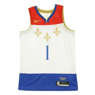 Nike Sportswear, male, Multicolor, Size: 2XL Zion Williamson Swingman Jersey City Edition