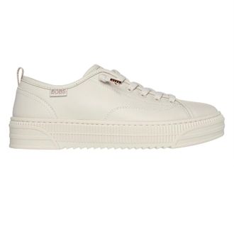 Skechers Copa-platformsneakers met bobkapsel voor dames (Gebroken wit)